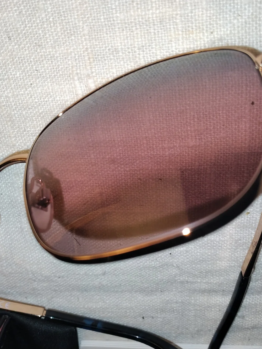 Valentino Rose Gold Frame Sunglasses Blue-Pink Gradient Lenses VA 3004/E6